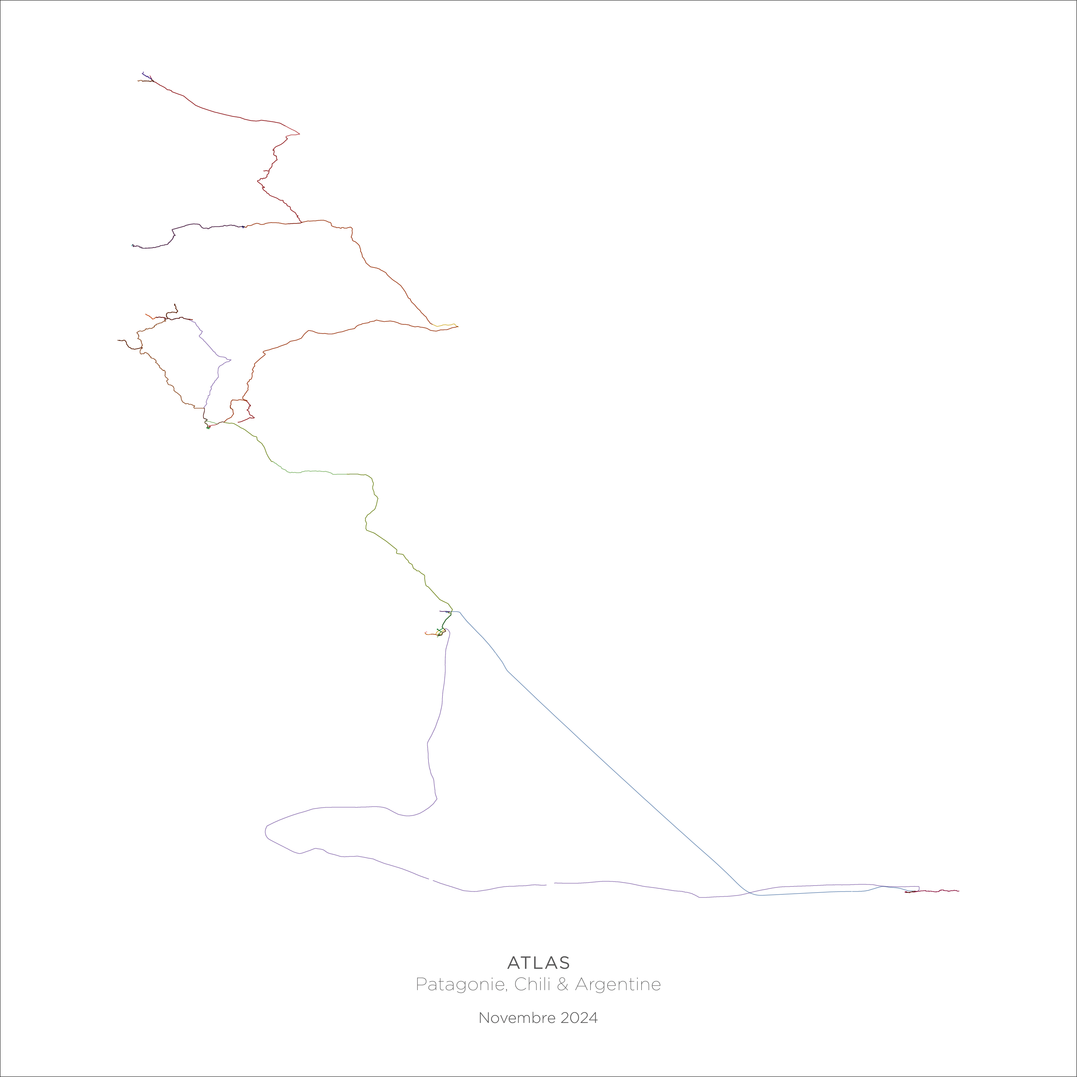 Hodographie Atlas-Patagonie 2024
